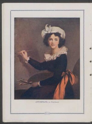 "Auto-retrato", por Vigée-Lebrun - [Ilustración]