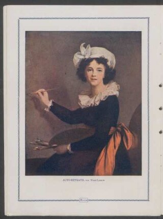 "Auto-retrato", por Vigée-Lebrun - [Ilustración]
