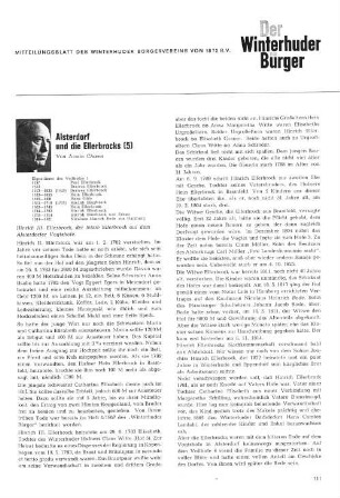 Alsterdorf und die Ellerbrocks (5)