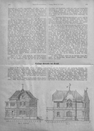 Cottage Barcola bei Triest.