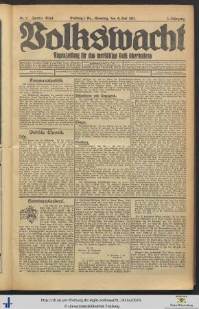 08.07.1911 (Zweites Blatt)