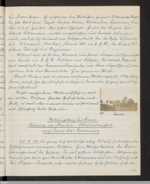 5. Stellungskrieg bei Reims. Quartier in Moulin. Quartierwechsel nach Caurel-les-Lavannes