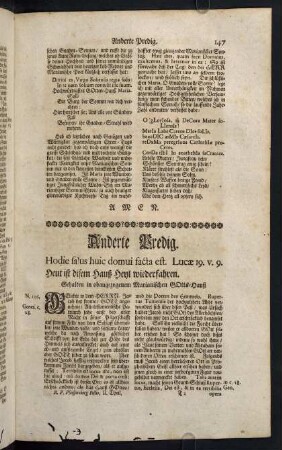 151-159, Dritte Predig. Vierdte Predig.
