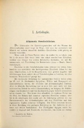 Der Unterleibstyphus