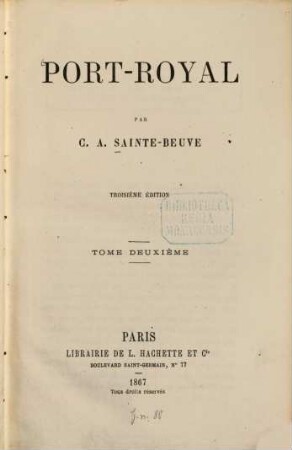 Port-Royal, 2