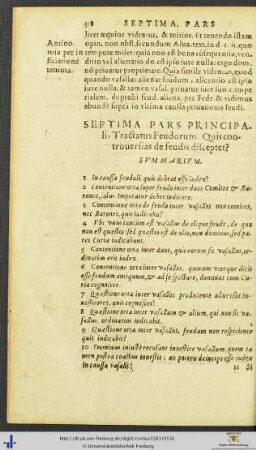Septima Pars