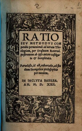 Ratio Seu Methodus Compendio perveniendi ad veram theologiam