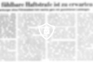 Eine fühlbare Haftstrafe ist zu erwarten