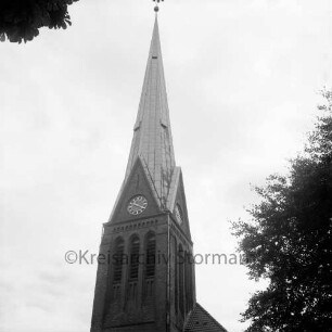Friedenskirche: der Kirchturm