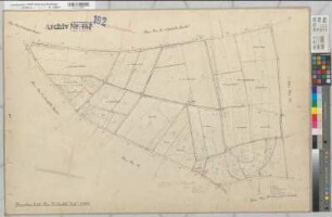 Coesfeld Stadt und Kirchspiel, Lette (Coesfeld), Umlegung Flamschen, Urkarte II Coesfeld, Kspl. Flur 36
