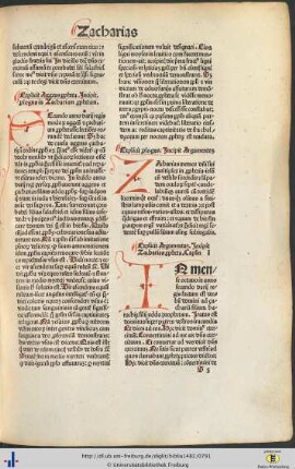 Zacharias propheta