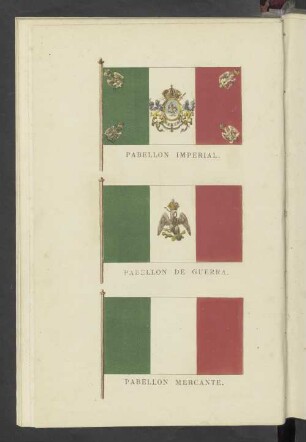 Pabellon Imperial - Pabellon De Guerra - Pabellon Mercante