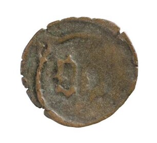Münze, Pfennig, 15 Jh.