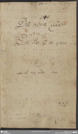 Cinna. Excerpts - Mus.2953-F-5 : GraunWV B:I:16