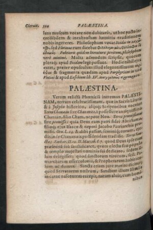 Palaestina