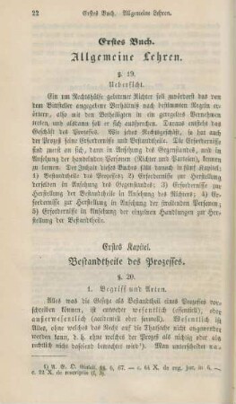 Erstes Buch. Allgemeine Lehren.
