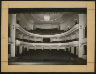 Stadttheater, Rostock: Ansicht Zuschauerraum