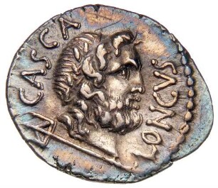 Röm. Republik: M. Iunius Brutus und P. Servilius Casca Longus