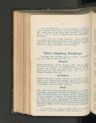 Nähere Umgebung Ratzeburgs.