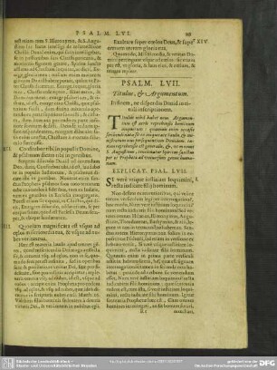 Psalm. LVII