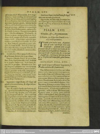 Psalm. LVII
