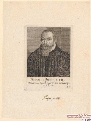 Sebald (d.Ä.) Parreuter (Barreuter), Diakon bei St. Lorenz