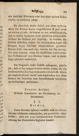 29-40, §. 1. Keuchen.