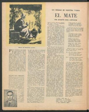 Un regalo de nuestra tierra : El mate