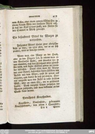 Bewährtes Kropfpuler.