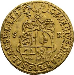 Münze, 2 Dukaten, 1587