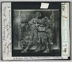 Mainz, Dom: Kreuzgang, Hl. Martin