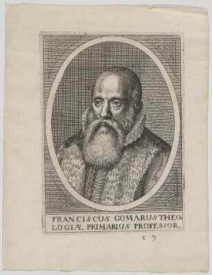 Bildnis des Franciscus Gomarus