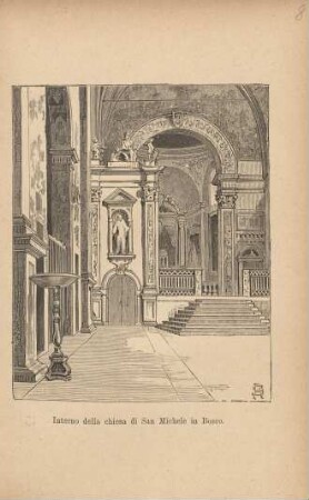 Interno della chiesa di San Michele in Bosco