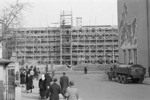 Baustelle Haus der Sorben in Bautzen : Twarnišćo Serbskeho domu w Budyšinje : Bautzen / Budyšin