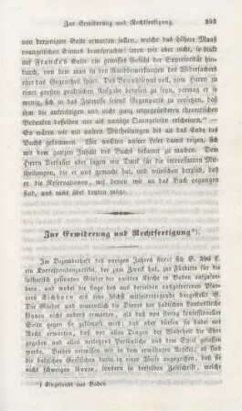 253-256 Zur Erwiderung und Rechtfertigung
