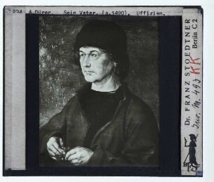 Dürer, Bildnis des Vaters (Florenz Uffizien 1086)