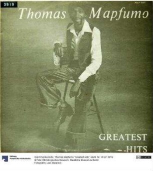 Thomas Mapfumo "Greatest Hits"