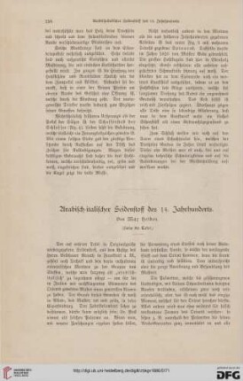 Arabisch-italischer Seidenstoff des 14. Jahrhunderts
