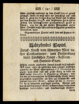 Achtzehendes Capitel.
