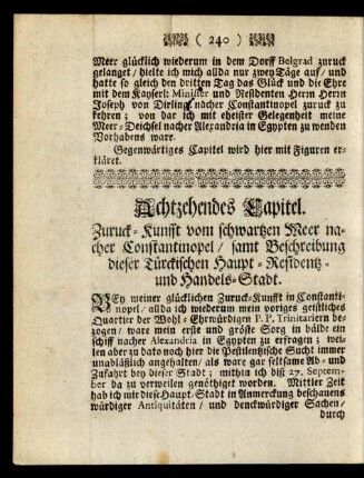 Achtzehendes Capitel.