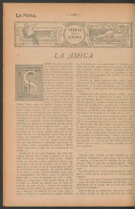 Cuento de la semana : La amiga