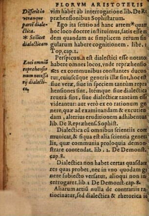 Flores illustriores Aristotelis : ex universa eius philosophia collecti, et ... redacti