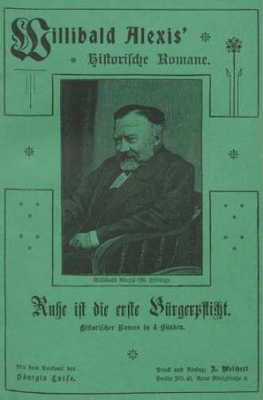 Porträt: Willibald Alexis