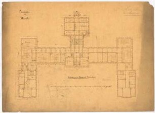 Seminargebäude, Aurich: Grundriss EG