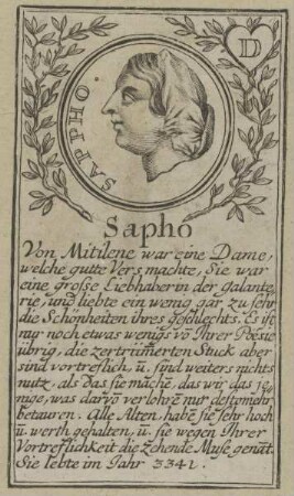 Bildnis der Sapho