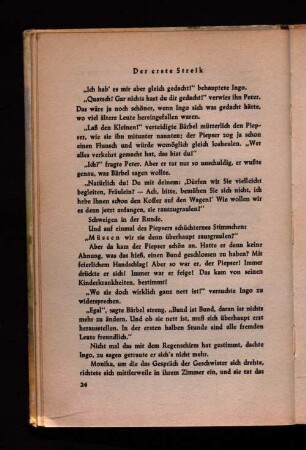 Der erste Streik