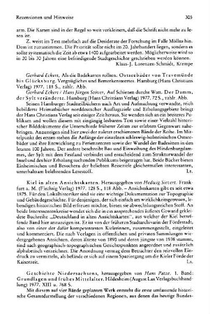 Kiel in alten Ansichtskarten, hrsg. von Hedwig Sievert : Frankfurt a.M., Flechsig, 1977