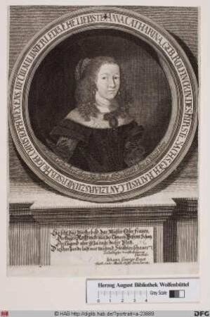 Bildnis Anna Catharina Wex, geb. Rolfinck