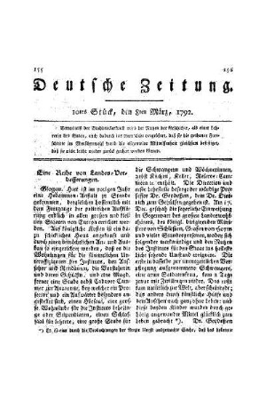 Eine Reihe von Landes-Verbesserungen