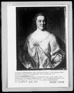 Karoline Pfalzgräfin von Birkenfeld